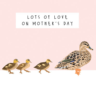 BEA149 - Mother's Day Ducks Greeting Card