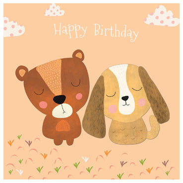CP124 - Happy Birthday Pup Greeting Card