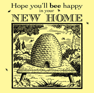 GC110 - New Home (Bee Happy) Greeting Card