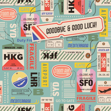 GED105 - Goodbye and Good Luck Greeting Card