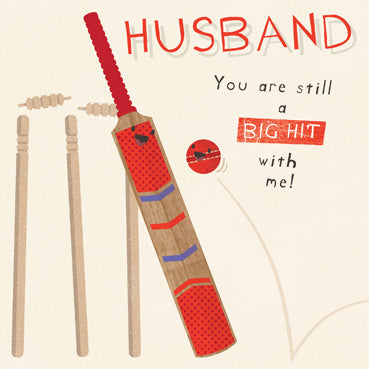 GED144 - Big Hit Husband Birthday Card