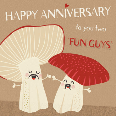 GED151 - Fun Guys Anniversary Card