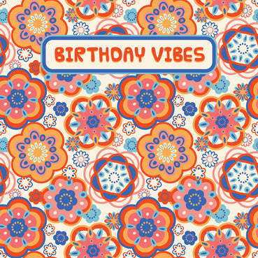 GED154 - Birthday Vibes Greeting Card