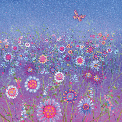 HM118 - The Butterfly in the Meadow Greeting Card