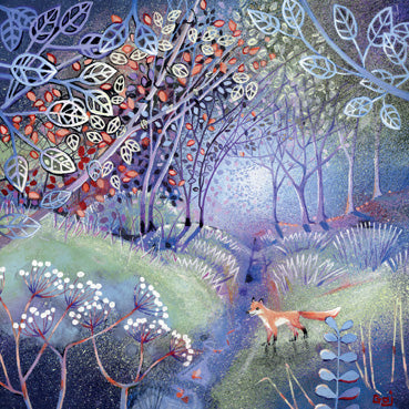 HM144 - The Fox in the Woods Art Card