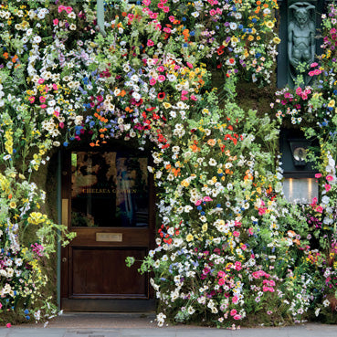 L343 - Floral Display at The Ivy London Greeting Card
