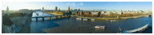 Load image into Gallery viewer, LDN-005 - London Eye and the Houses of Parliament Panoramic Postcard
