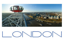 Load image into Gallery viewer, LDN-006 - London from the London Eye Panoramic Postcard
