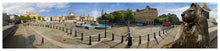 Load image into Gallery viewer, LDN-011 - Trafalgar Square and the National Portrait Gallery Panoramic Postcard
