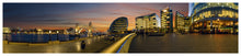 Load image into Gallery viewer, LDN-013 - City Hall, Tower Bridge and River Thames Panoramic Postcard

