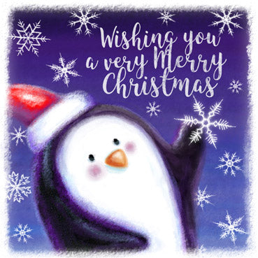 LXM127 - Merry Penguin Christmas Pack (5 Cards)