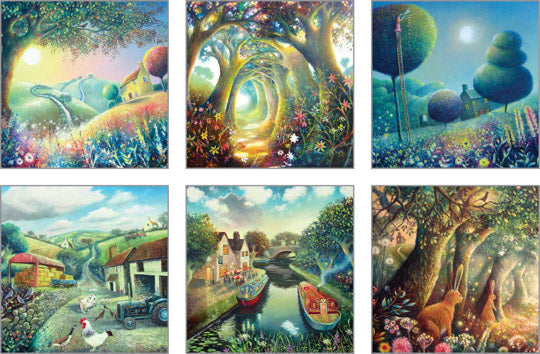 NC-TR501 - Twilight Realm Notecard Pack (6 Designs in pack)
