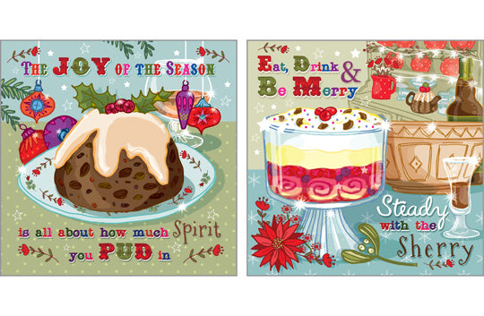 NC-XM514 - Life is Sweet Christmas Notecard Pack (6 cards)
