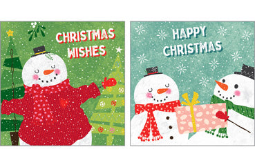 NC-XM547 - Snowmen Christmas Pack (6 cards - 2 designs)