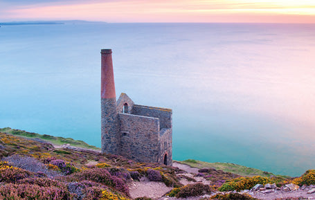 PCC509 - Towanroath Engine House Wheal Coates Cornwall Postcard