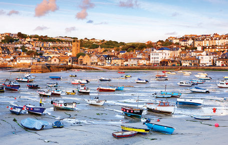 PCC554 - Beached at St Ives Postcard