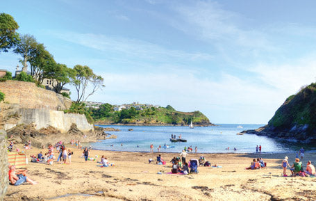 PCC571 - Readymoney Beach Fowey Cornwall Postcard