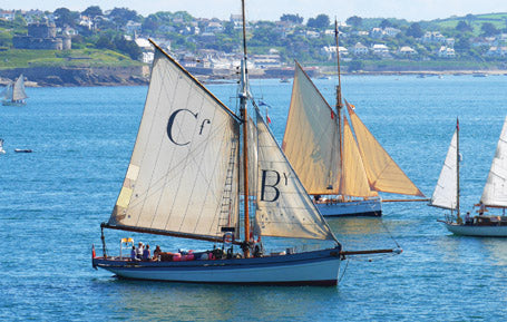 PCC597 - Yachting in Falmouth Postcard