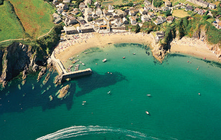 PCC614 - Gorran Haven Aerial Shot Postcard