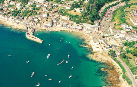 PCC624 - St Mawes Aerial Postcard