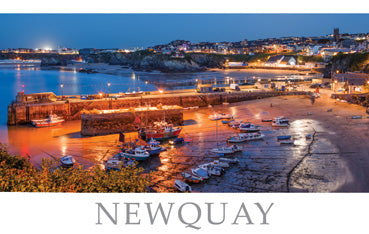 PCC741 - Newquay Evening Postcard