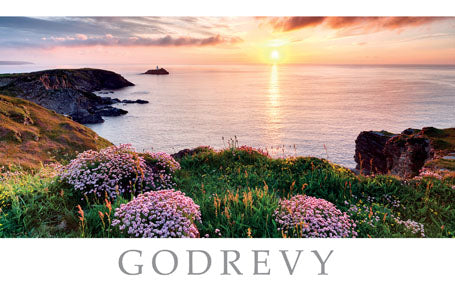 PCC775 - Godrevy Lighthouse Postcard