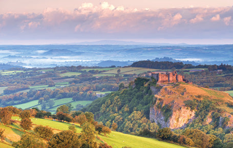 PCW558 - Carreg Cennen Castle Brecon Beacons Postcard