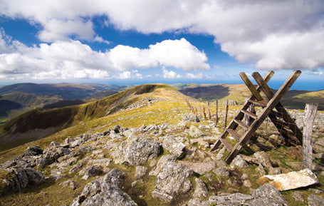 PCW560 - Stile on the way to Cadair Idris Snowdonia Postcard