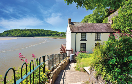 PCW578 - Dylan Thomas Boathouse Laugharne Carmarthenshire Postcard