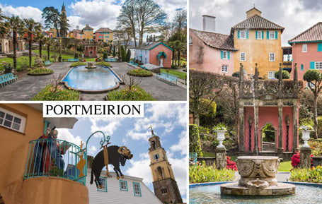 PCW583 - Portmeirion Gwynedd Postcard