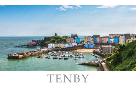 PCW597 - Tenby Harbour Pembrokeshire Postcard