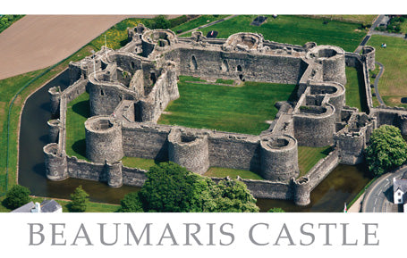 PCW599 - Beaumaris Castle Anglesey Postcard