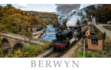 PCW603 - Berwyn Denbighshire Postcard