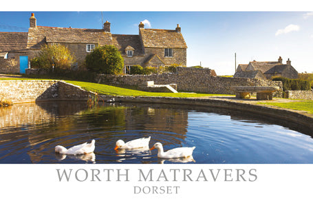 PDR536 - Worth Matravers Dorset Postcard