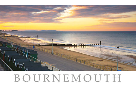 PDR540 - Bournemouth Beach Postcard