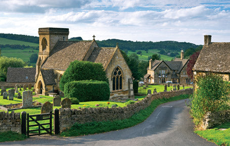 PWD507 - Snowshill Church Postcard