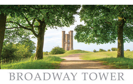 PWD553 - Broadway Tower Worcestershire Postcard