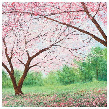 RT122 - Beneath the Cherry Blossom Trees Greeting Card