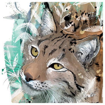 RT148  - Lynx Art Card