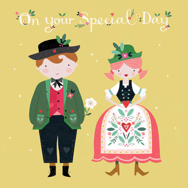 RWN112 - On Your Special Day Wedding Card