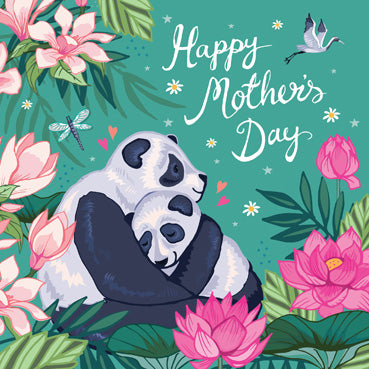 SAS104 - Happy Mother's Day (Panda) Mother's Day Card