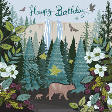SAS122 - Happy Birthday (Bears) Birthday Card