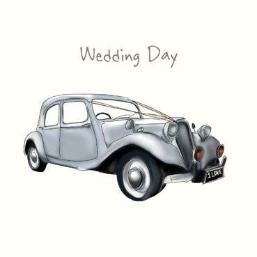 SP101 - Wedding Day (Limousine) Greeting Card