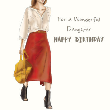 SP130 - Wonderful Daughter Birthday Card