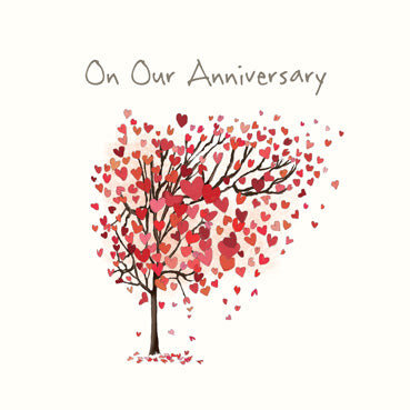 SP158 - On Our Anniversary Greeting Card