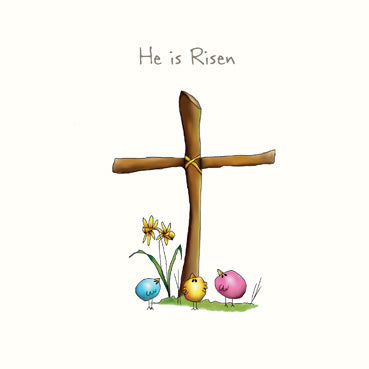 SP164 - He is Risen Easter Card