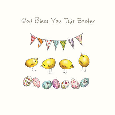 SP166 - God Bless You this Easter Greeting Card