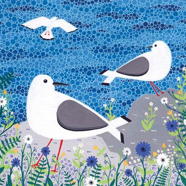 SSH102 - Seagulls Art Card
