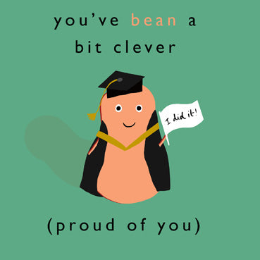 TBB104 - You've Bean a Bit Clever Greeting Card