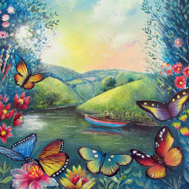 TR116 - Butterfly Glade Art Card